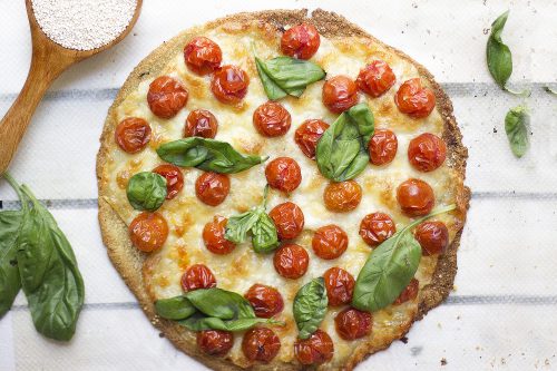 Pizza de quinoa