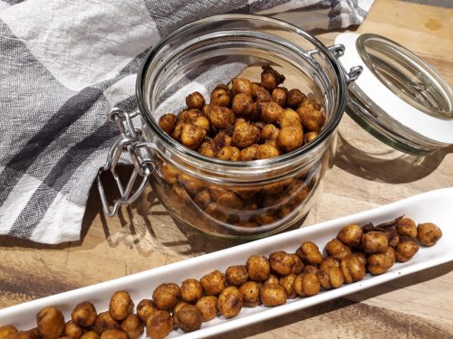 Snack de garbanzos bajo en sodio